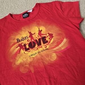The Beatles LOVE Shirt Fits Like Women’s Size XL Fits Medium Large